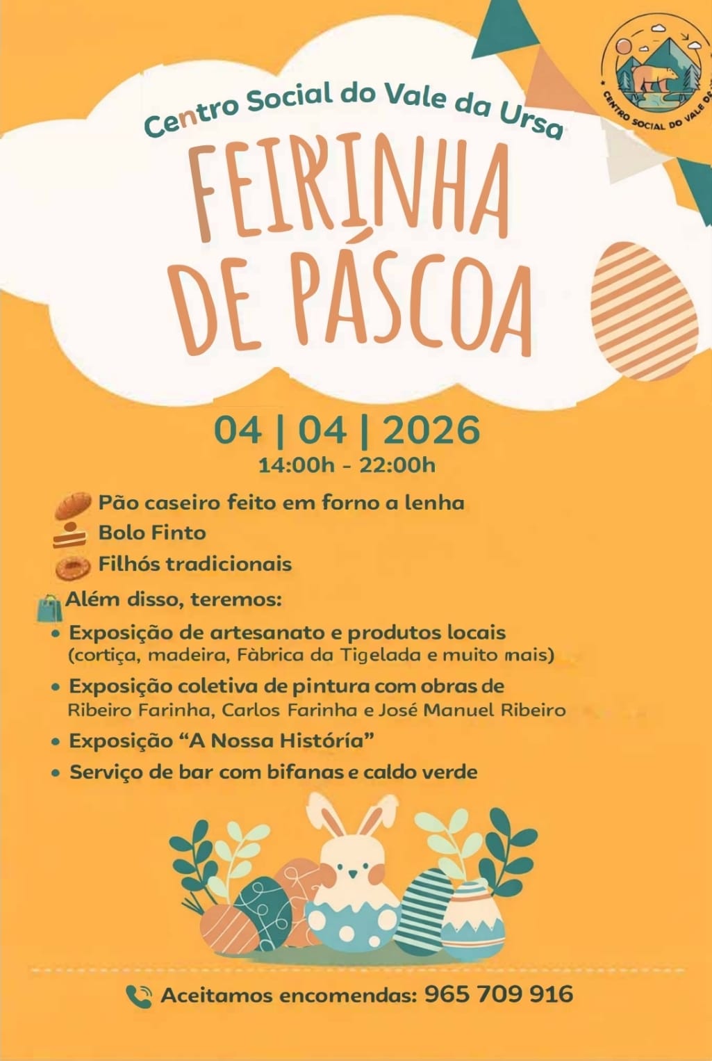 Feirinha de Páscoa — hero image
